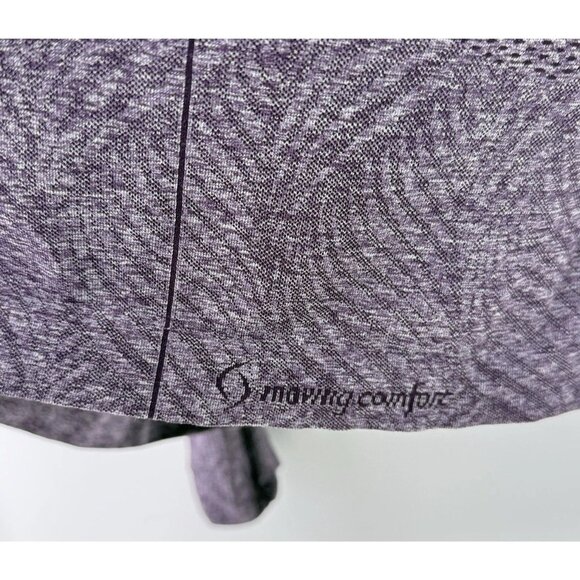 Moving Comfort Large 1/2 Zip Pullover Purple Active Lightweight Stretchy Runs Sm - Picture 6 of 10